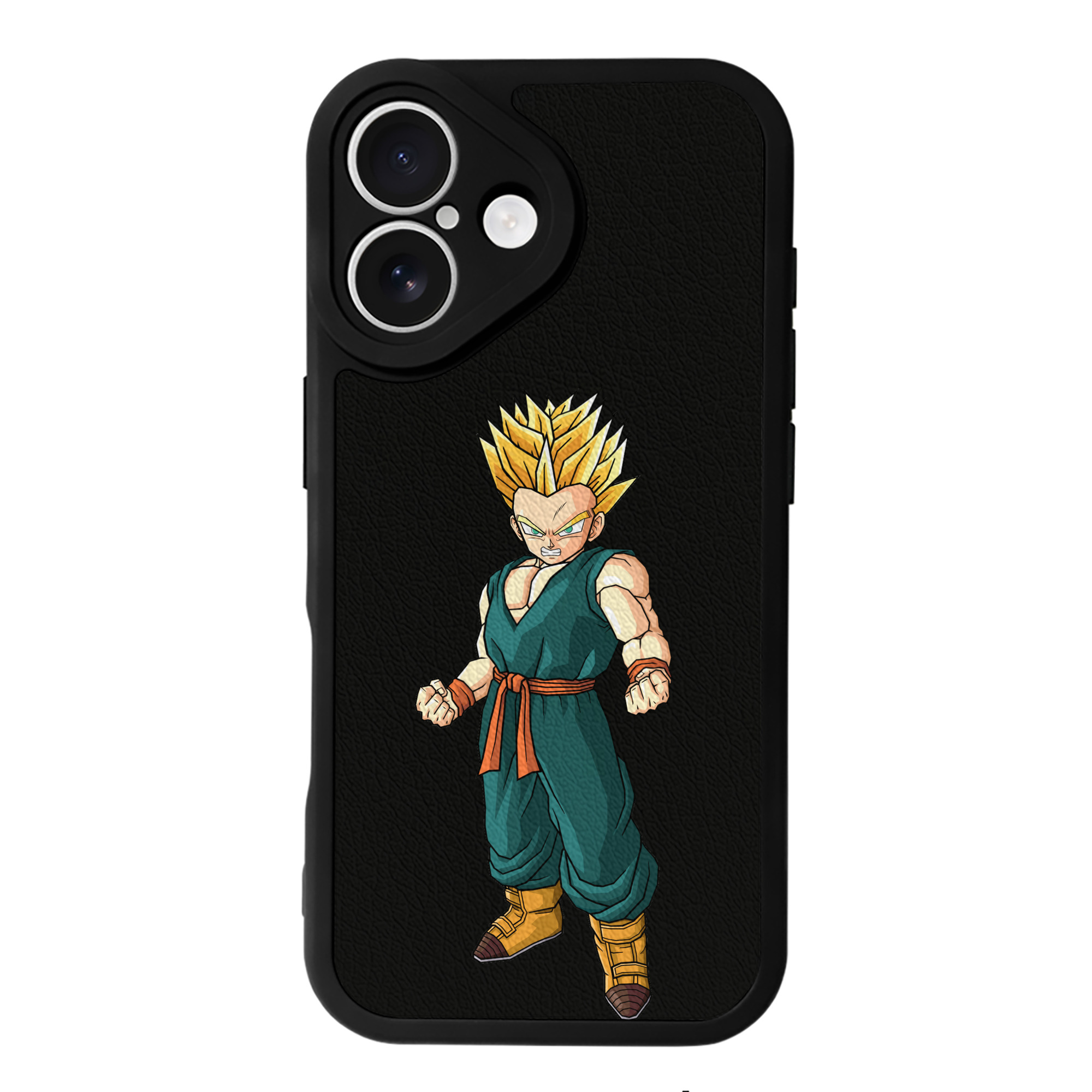 （画像用） ドラゴンボール DRAGON BALL 【iPhone 16シリーズ対応】シリコンスマホケース（レザー調） 材質：シリコン